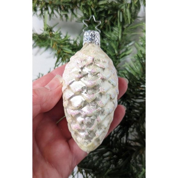 Pinecone Inge Glas Retired Old World Christmas Ornament - Picture 3 of 3